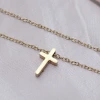 316鋼飾×十字架×項鍊×金色-第4張