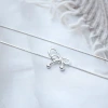 925銀飾×高冷蝴蝶結×鎖骨項鍊-第3張