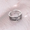 925銀飾&times;馬上有錢&times;開口戒指-第4張
