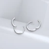 925銀針×13mm光面極簡圓環×耳扣-第5張