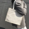 春語小碎花×肩背手提袋×卡其-第3張
