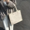 春語小碎花×肩背手提袋×卡其-第4張