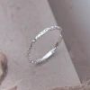 925銀飾×麻編樹藤×開口戒指-第1張