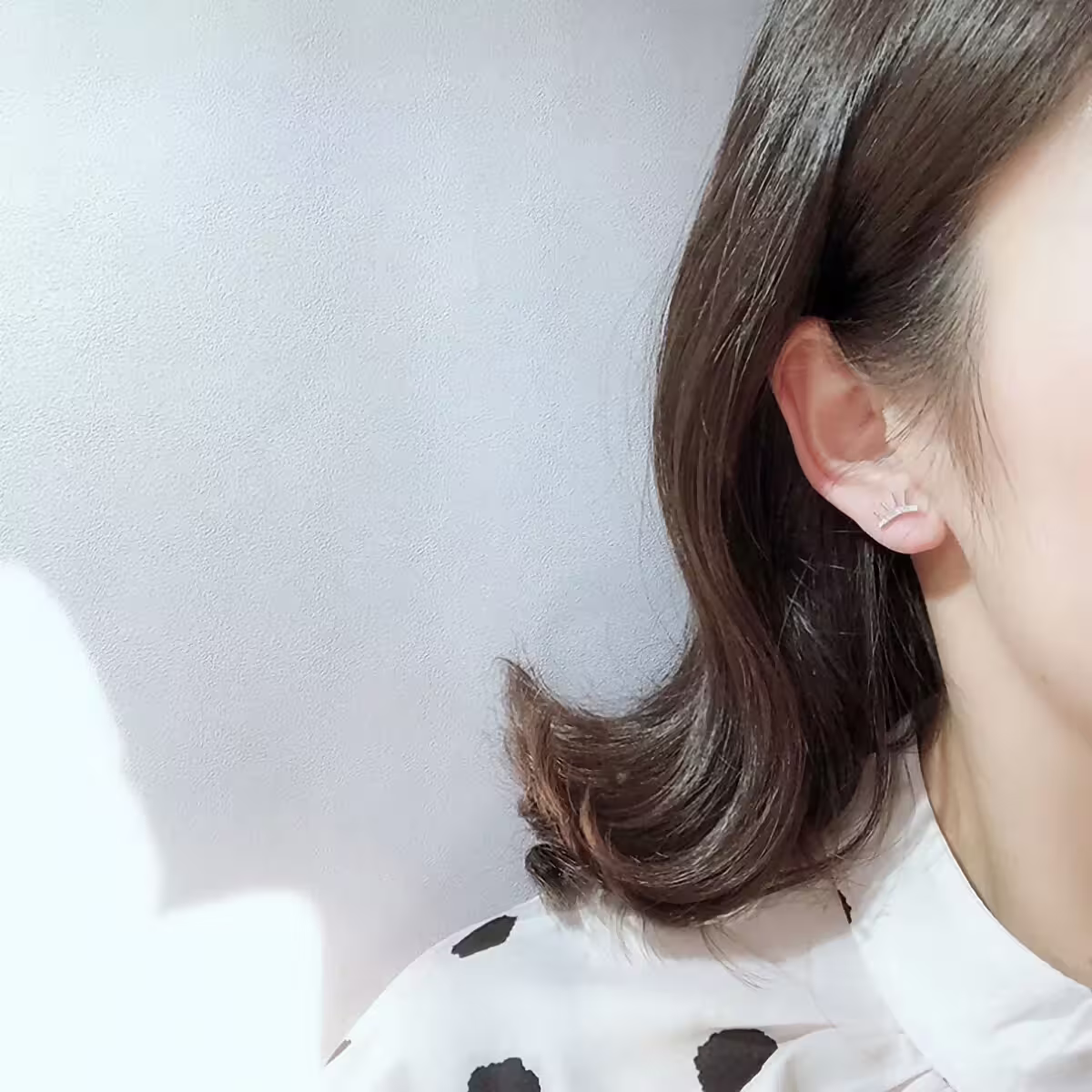 925銀針×眨眼睛亮晶晶×耳針-第6張