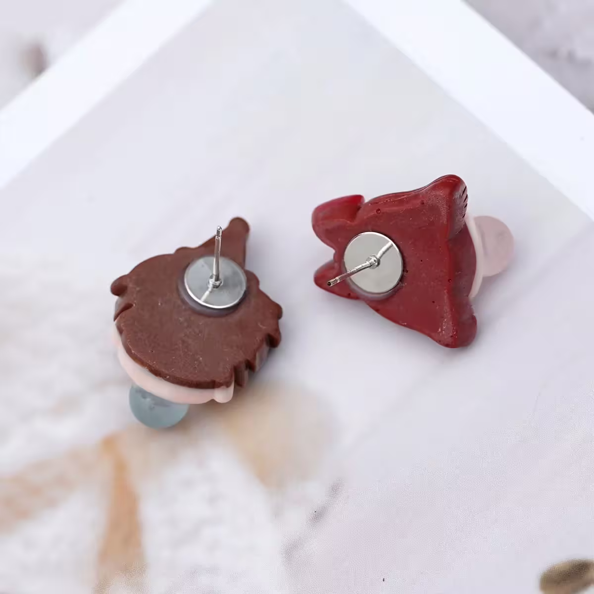 男孩女孩吹泡泡&times;不對稱吊墜耳環-第5張