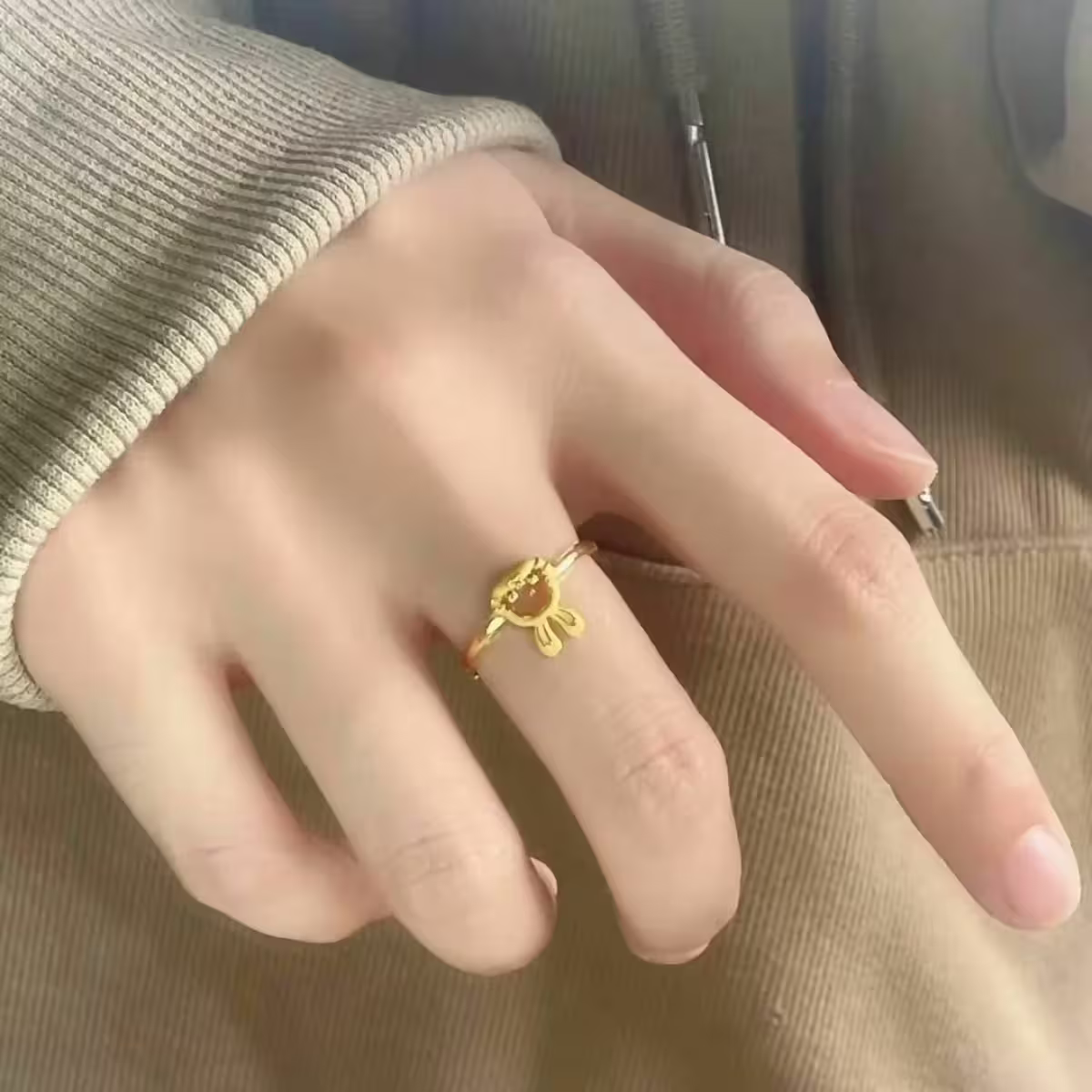 金兔報喜×開口戒指-第6張
