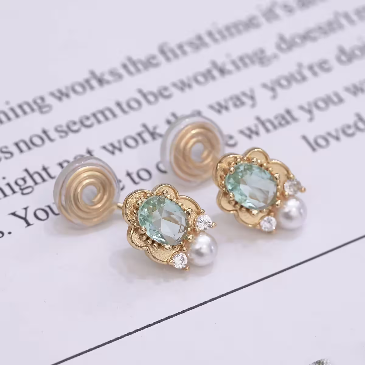 魔鏡魔鏡&times;蚊香盤U型耳夾-第2張