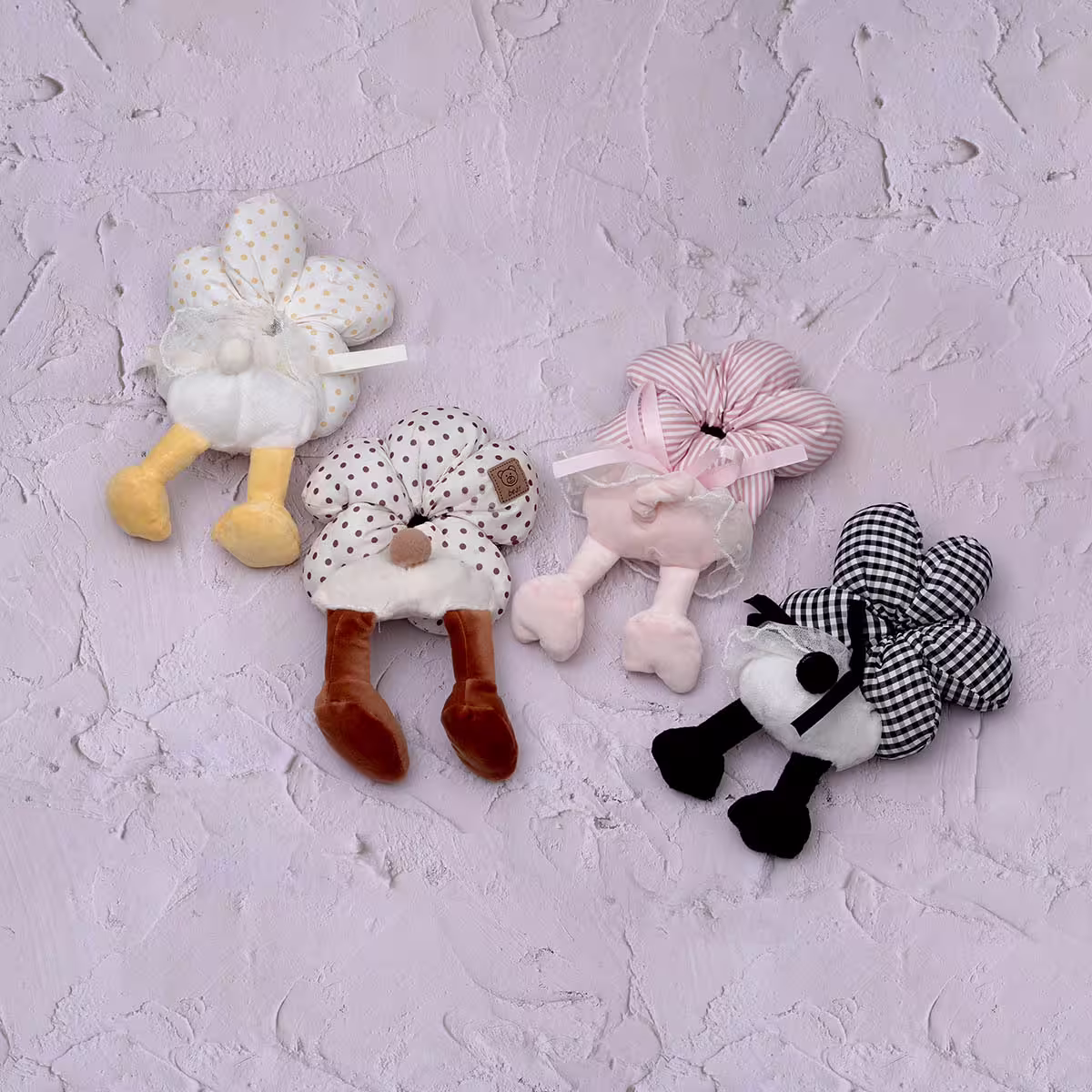 花朵屁屁×大腸圈髮束×共四色-第1張