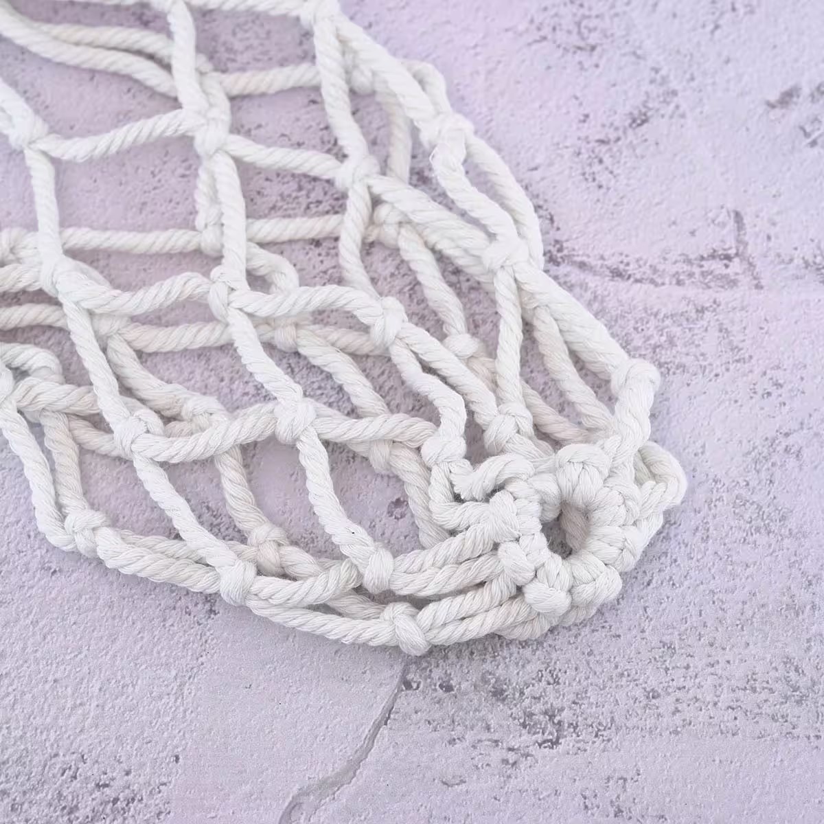 素色鏤空網編×飲料水瓶提袋×白色-第3張