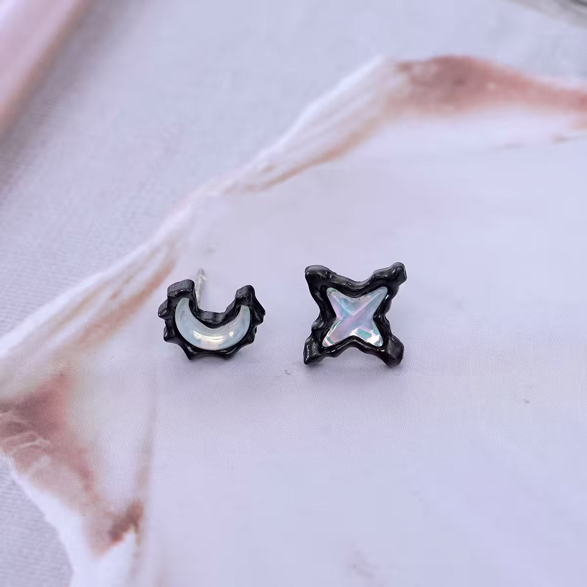 星月樂園×單邊四套件耳環組-第4張
