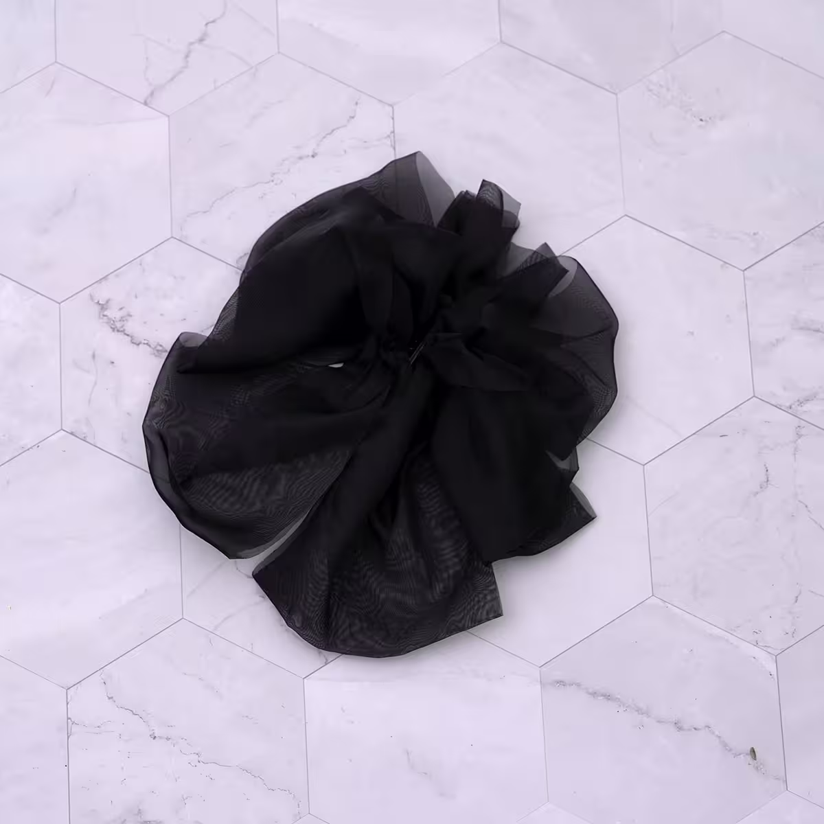 法式多層薄紗×香蕉夾×共三色-第3張