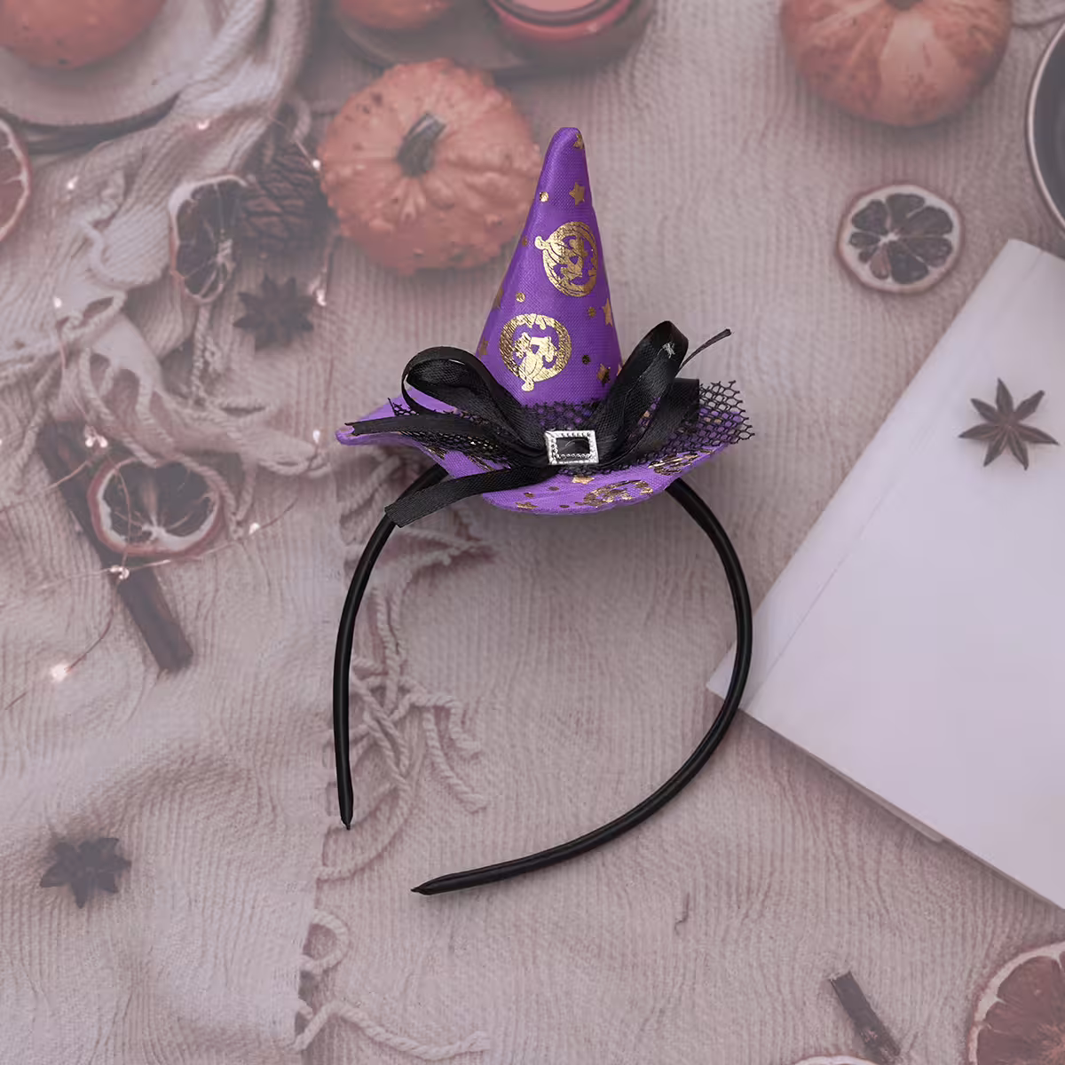 紫色南瓜×小女巫×髮箍-第1張