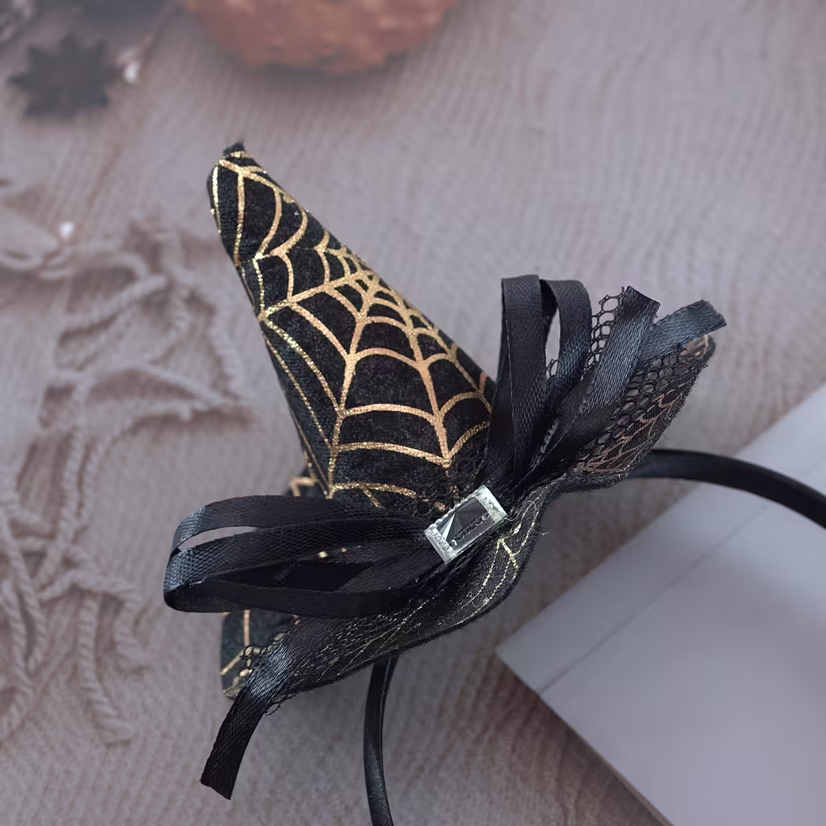 黑色蜘蛛網×小女巫×髮箍-第3張