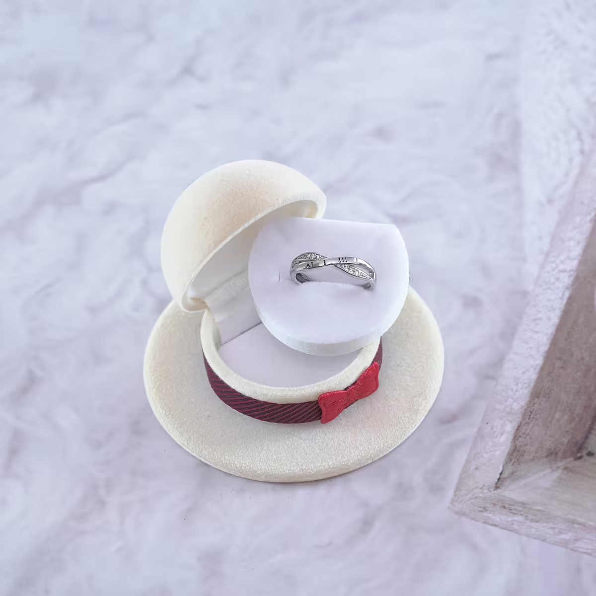淑女帽×適用戒指/項鍊/手鍊×絨布盒-第4張