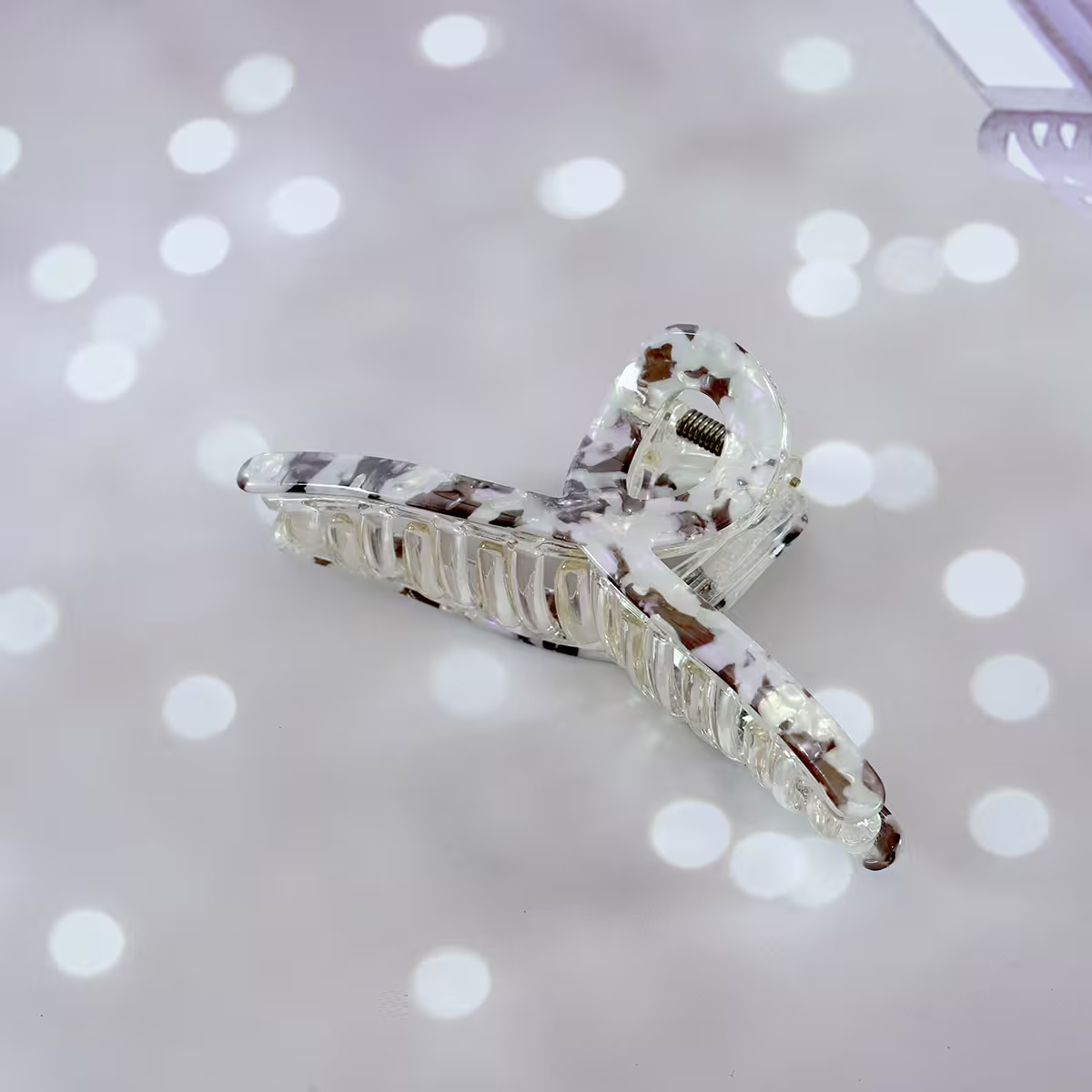 光炫斑斕醋酸×鯊魚夾×共四色-第4張