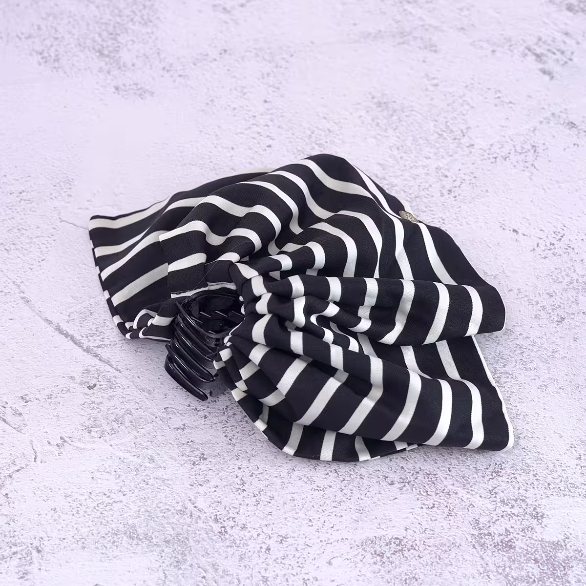 黑白條紋布藝×小抓夾×共二色-第5張