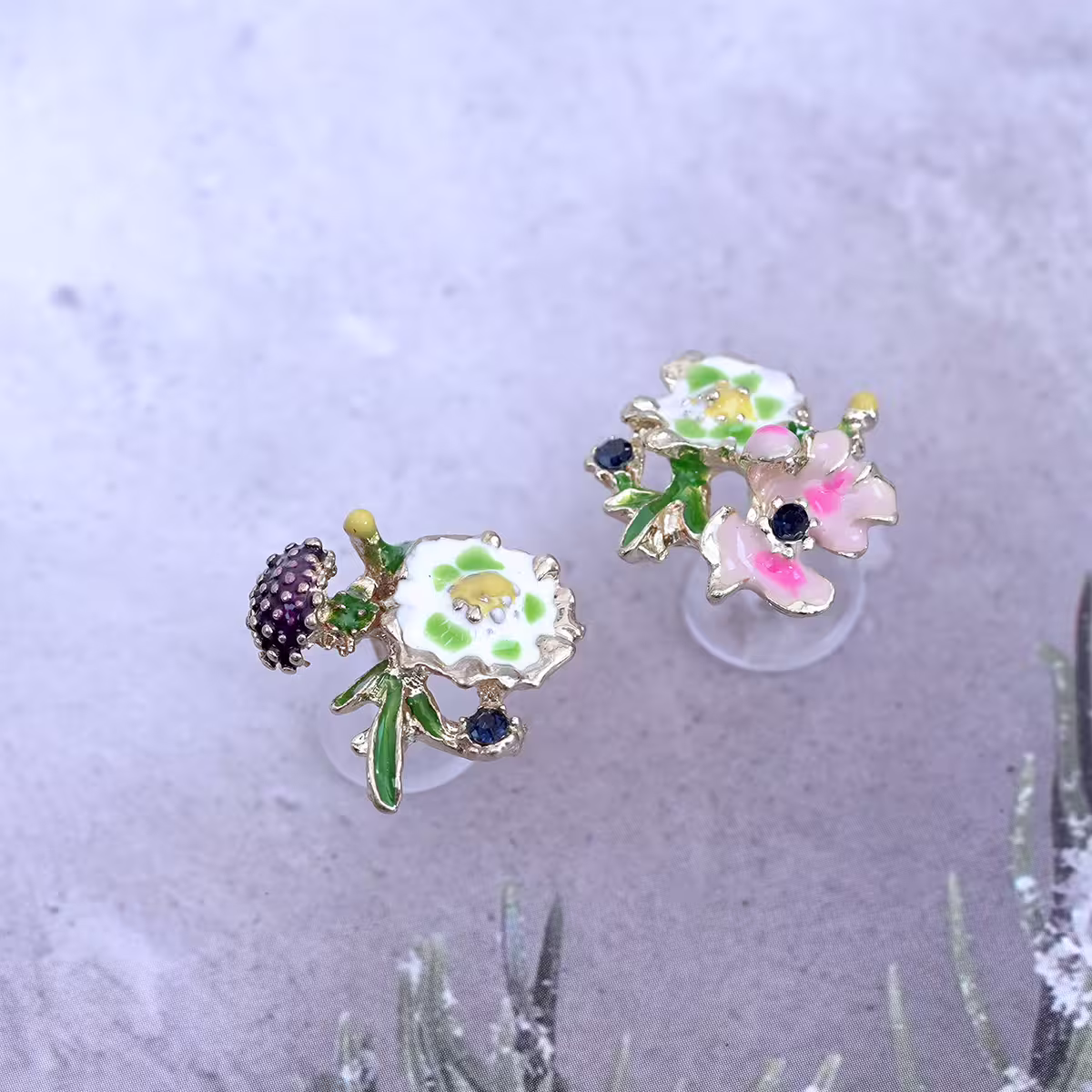 花花世界&times;不對稱耳環-第2張