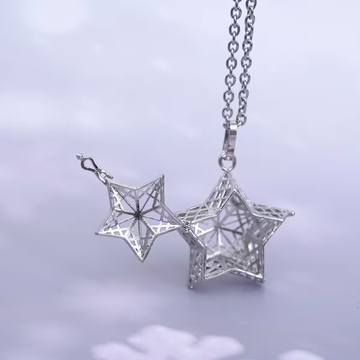 立體五角星&times;百寶盒&times;長項鍊-第2張