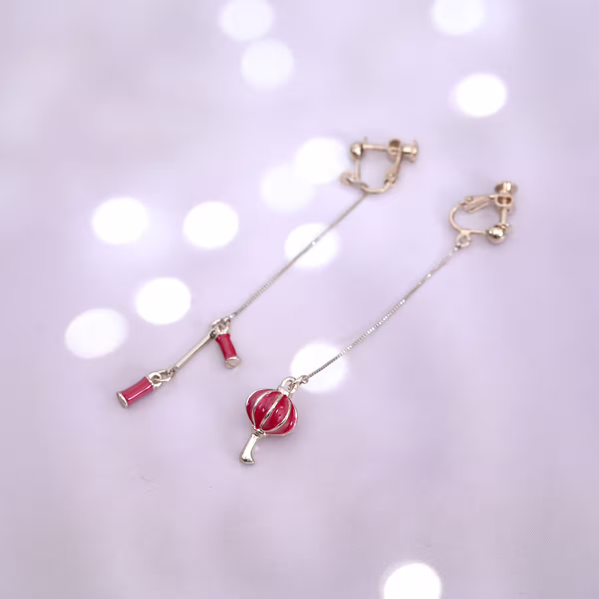 燈籠炮竹&times;螺旋耳夾-第3張