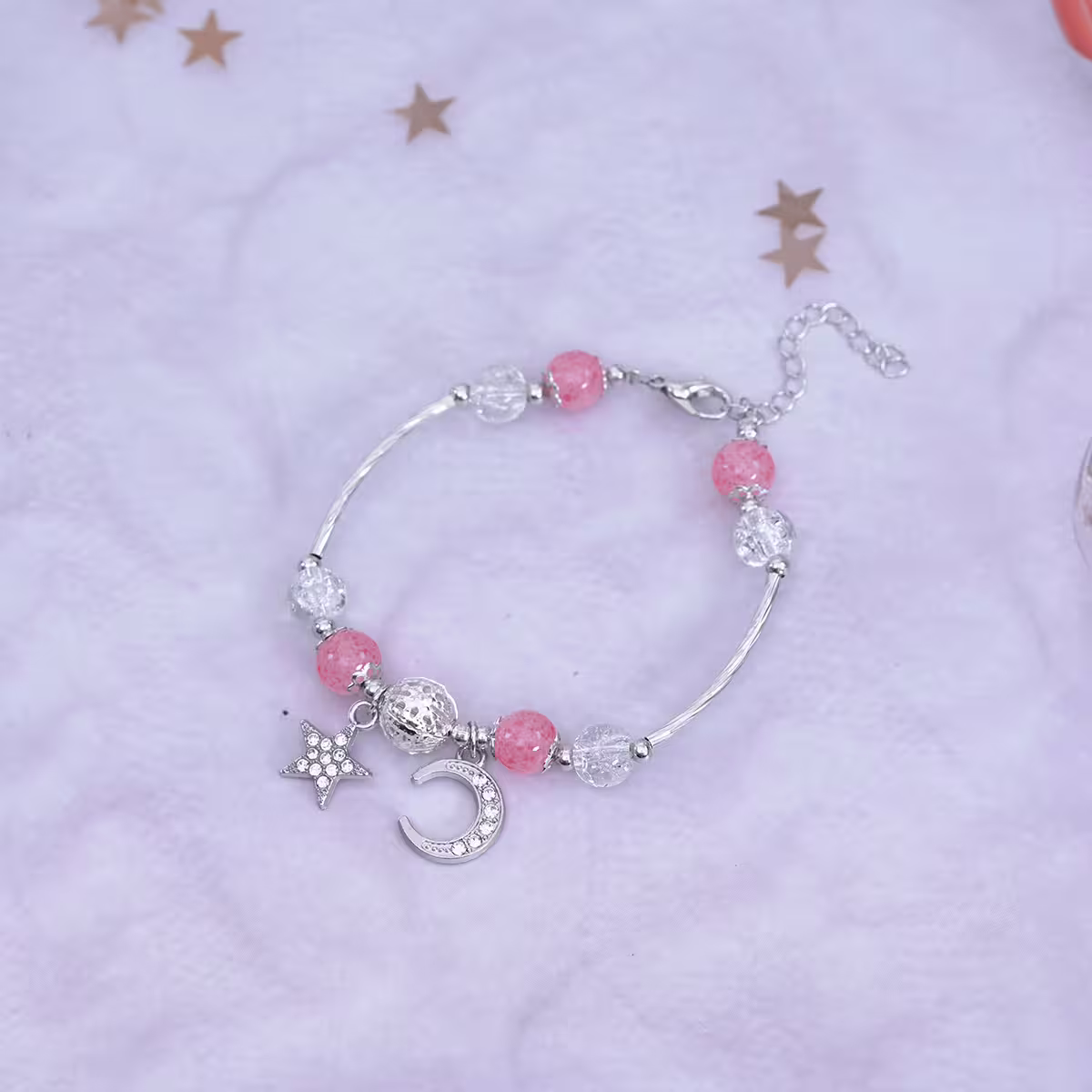星月草莓琉璃&times;手鍊-第1張
