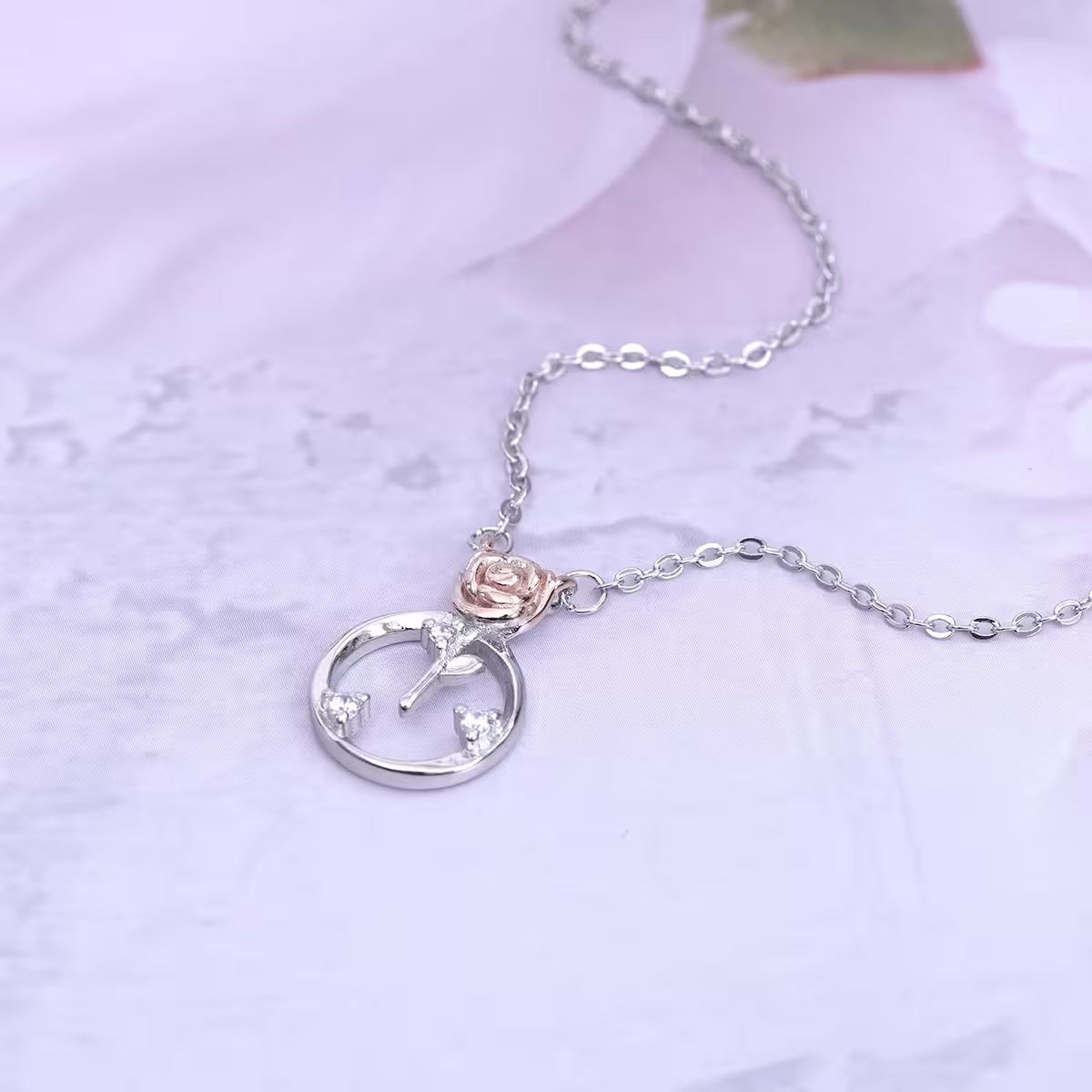 星球玫瑰&times;鎖骨項鍊-第2張