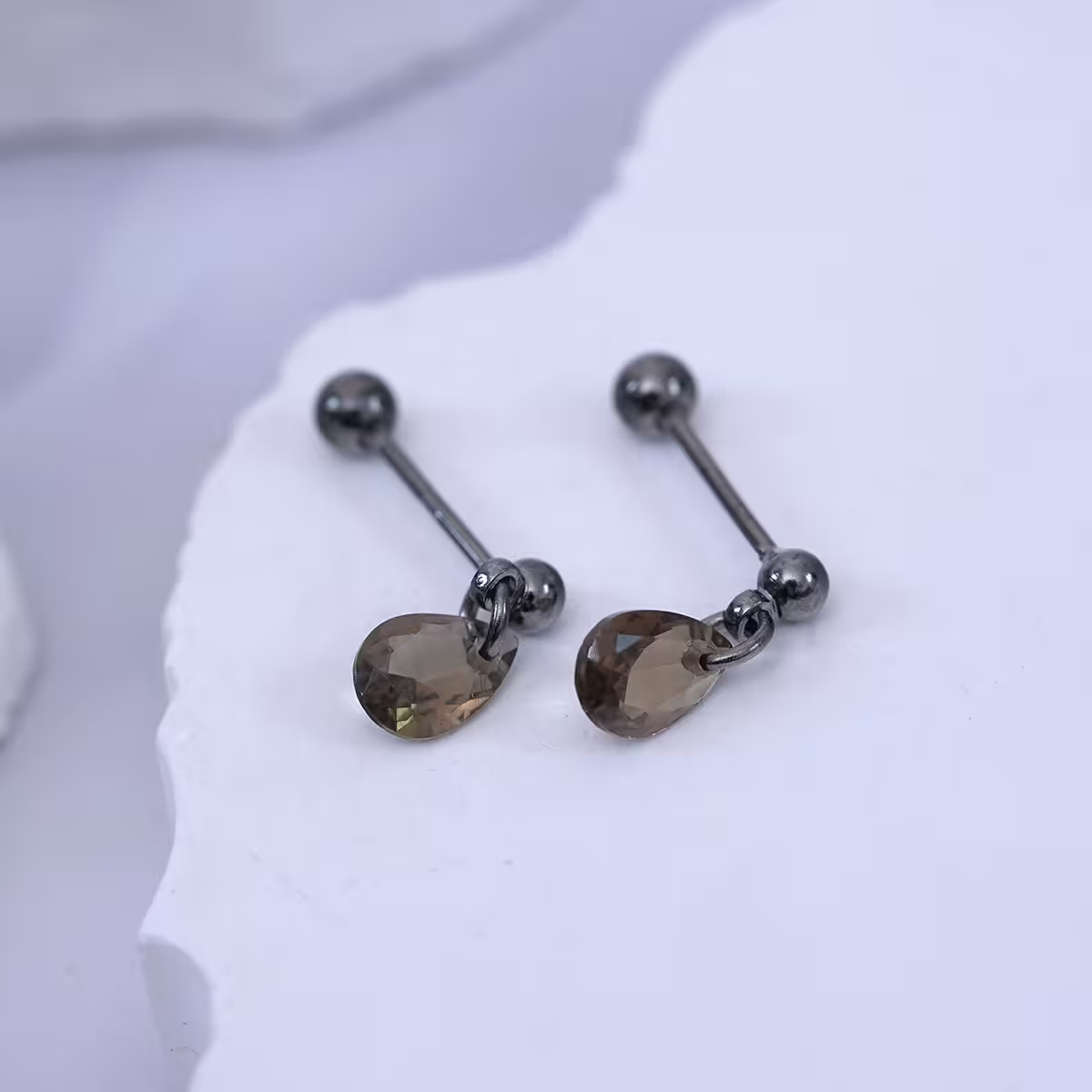 黑色眼淚×轉珠耳環-第1張