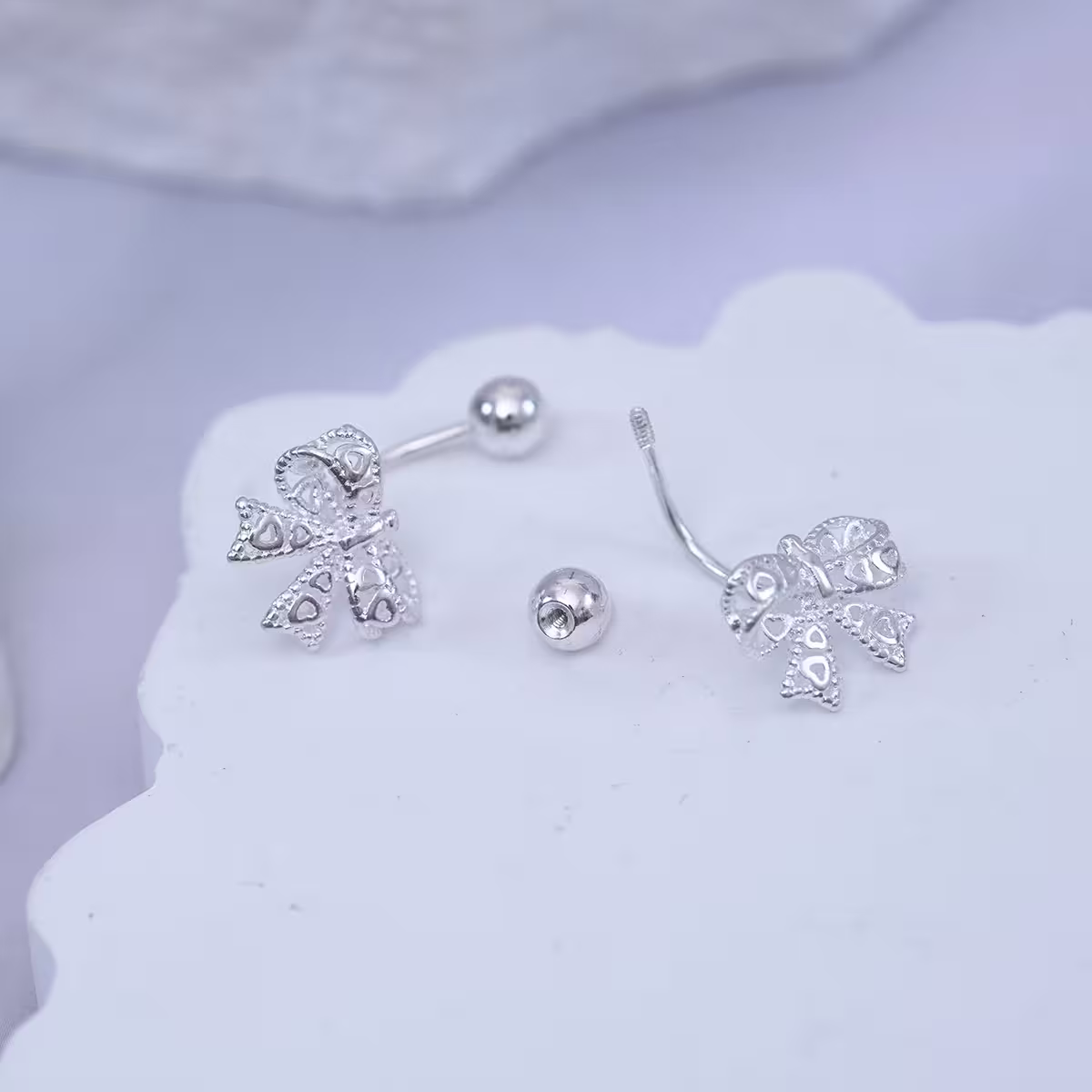 925耳針×蝴蝶結×轉珠耳環-第3張