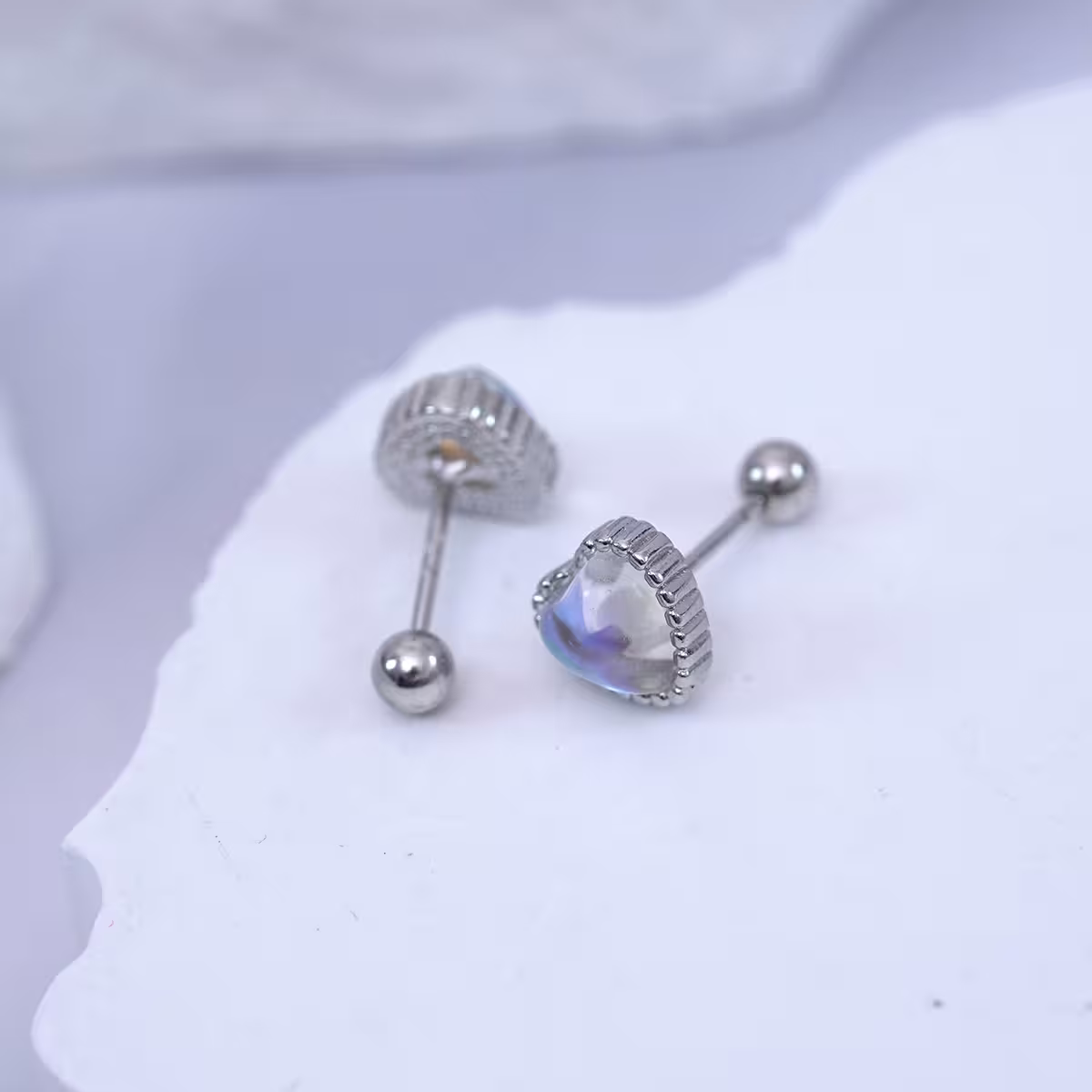 愛心月光×轉珠耳環-第4張