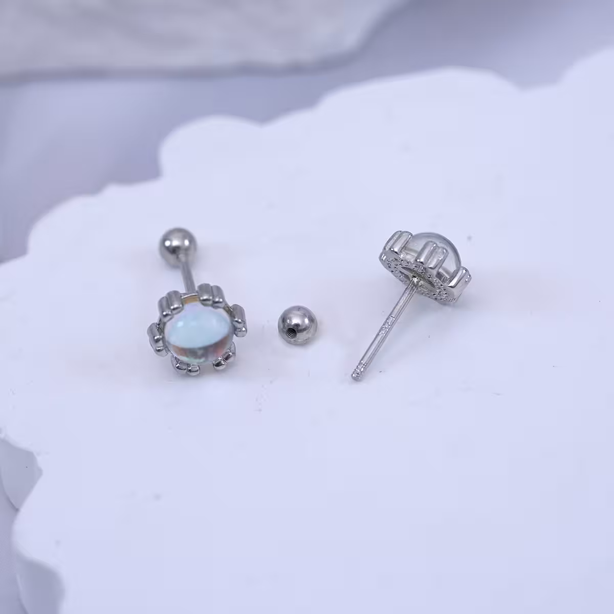 圓形月光×轉珠耳環-第4張