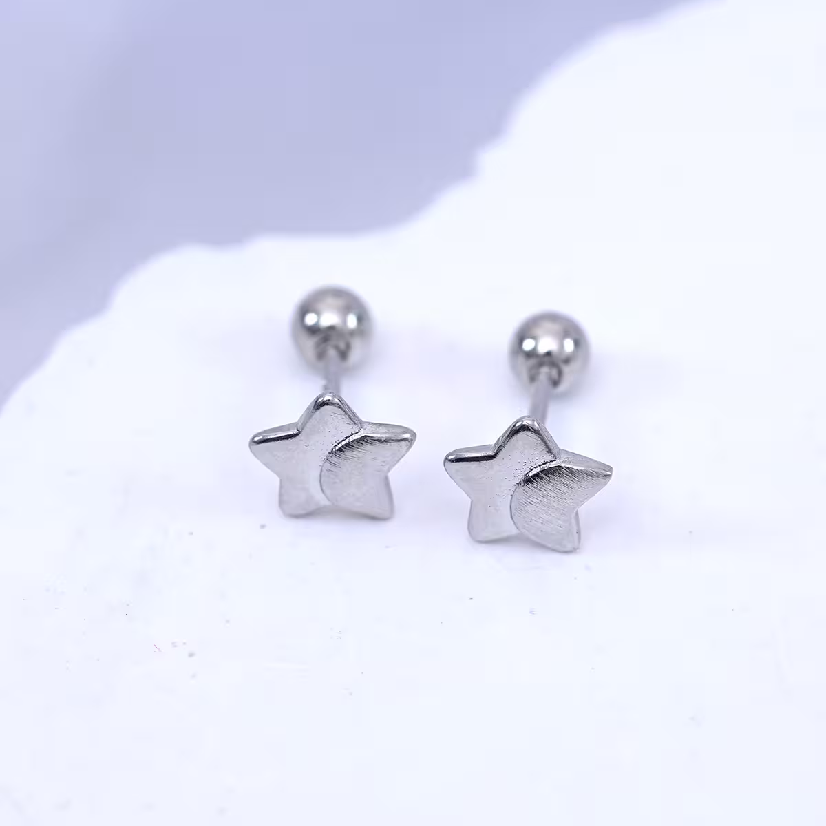 925耳針&times;星與月&times;轉珠耳環-第2張