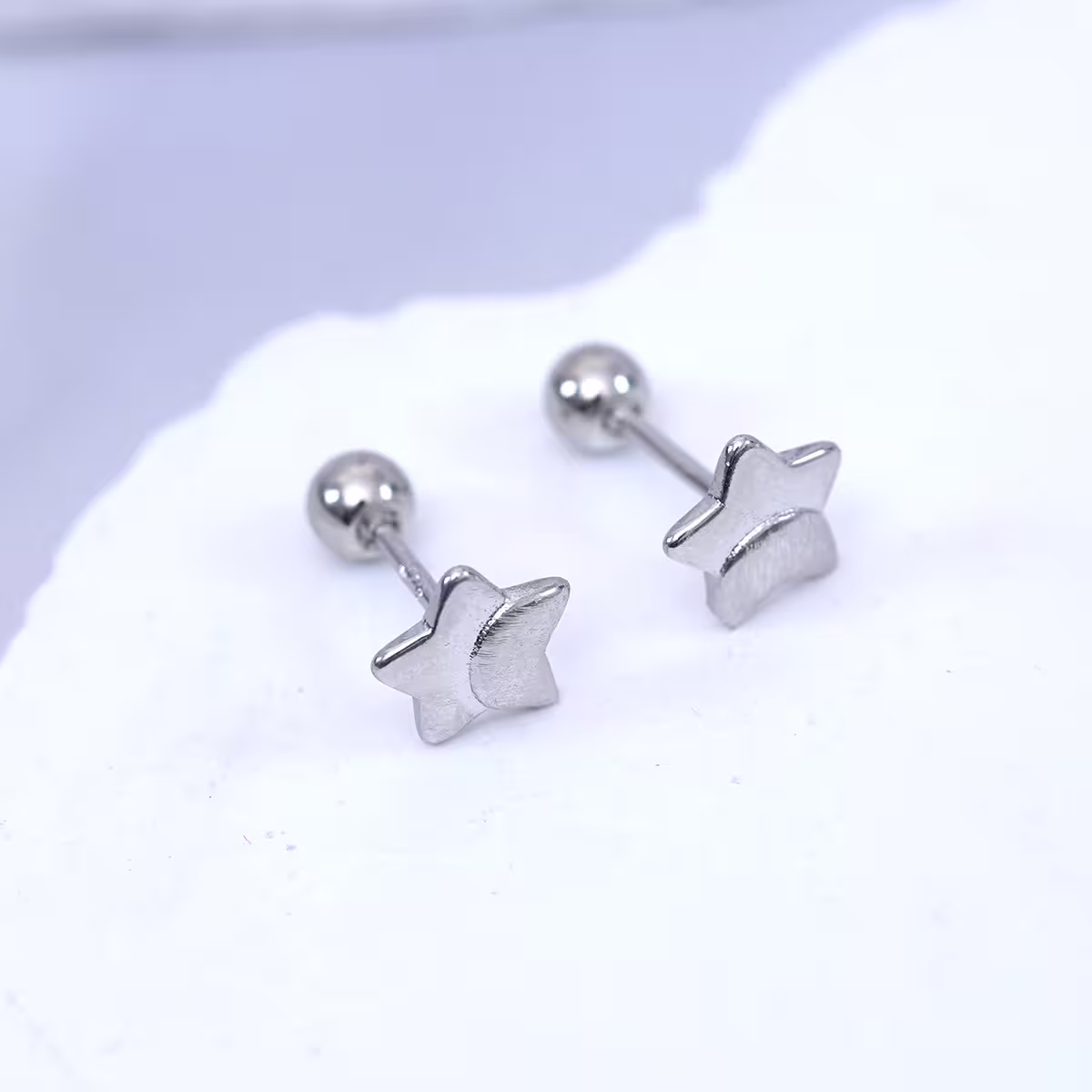 925耳針&times;星與月&times;轉珠耳環-第3張