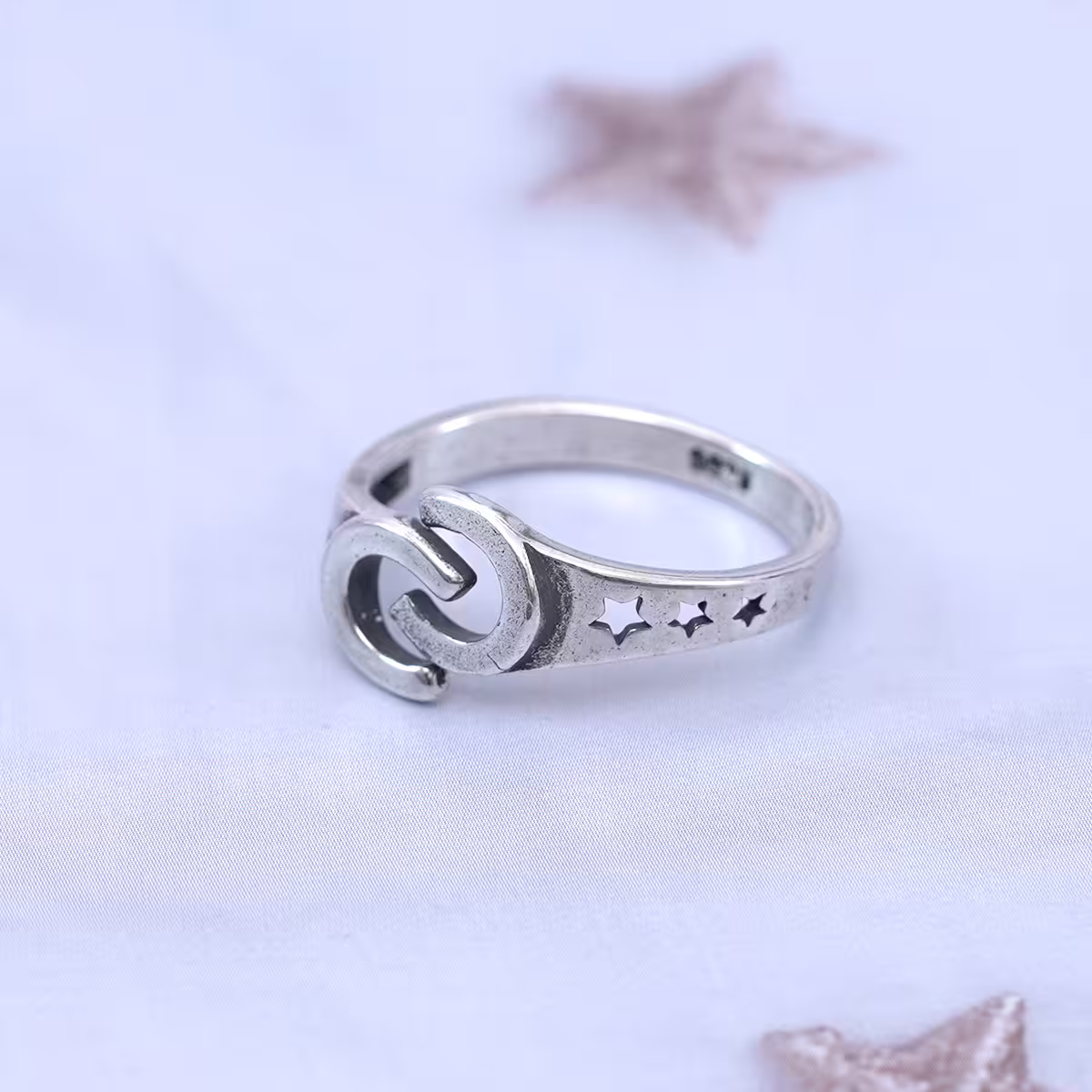 極簡雙C×開口戒指-第2張