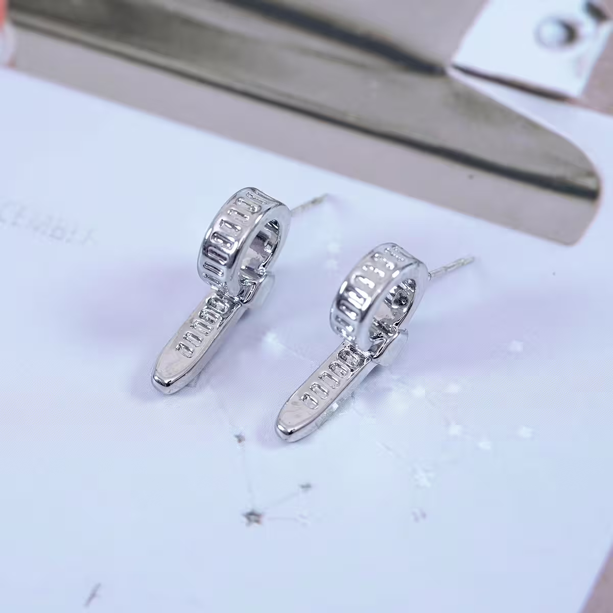 塑繩皮帶扣&times;耳環-第3張