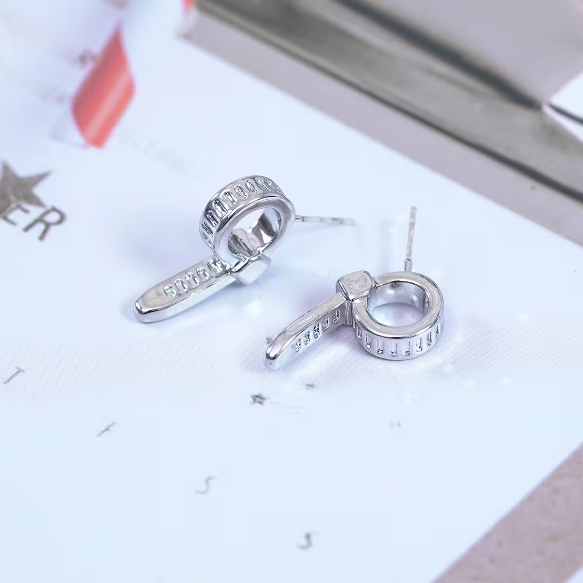 塑繩皮帶扣&times;耳環-第5張