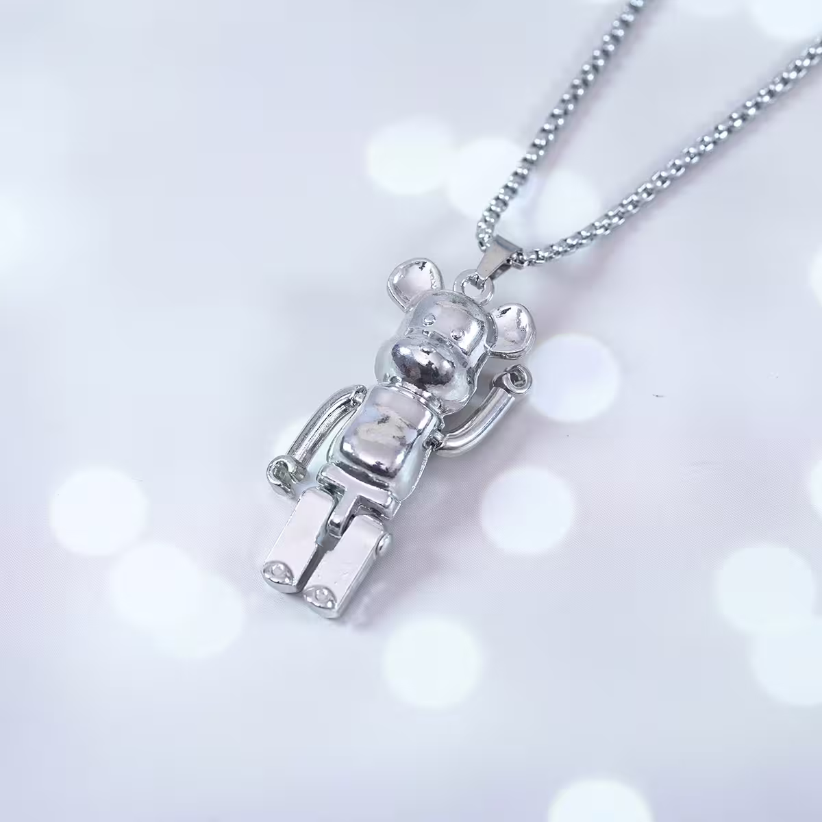 嘻哈單色潮熊&times;長鍊項&times;共二色-第5張