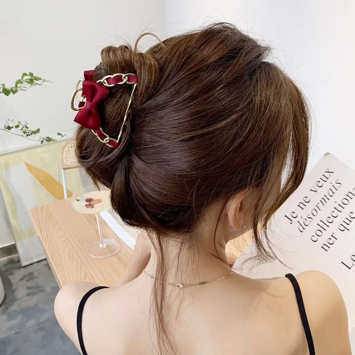 甜美蝴蝶結編織&times;小鯊魚夾&times;共三色-第6張