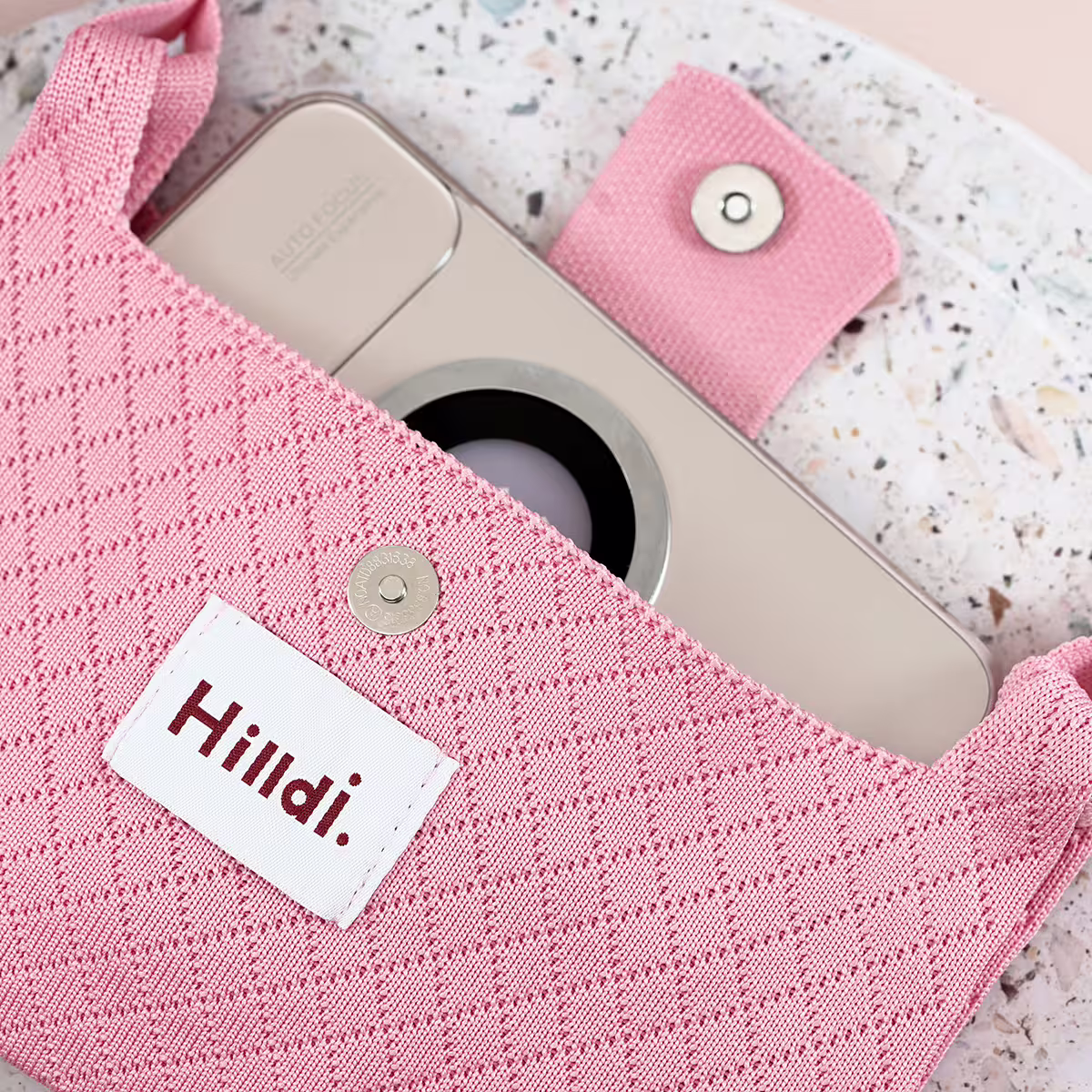 快樂多巴胺×單色針織×斜背包×灰色-第5張