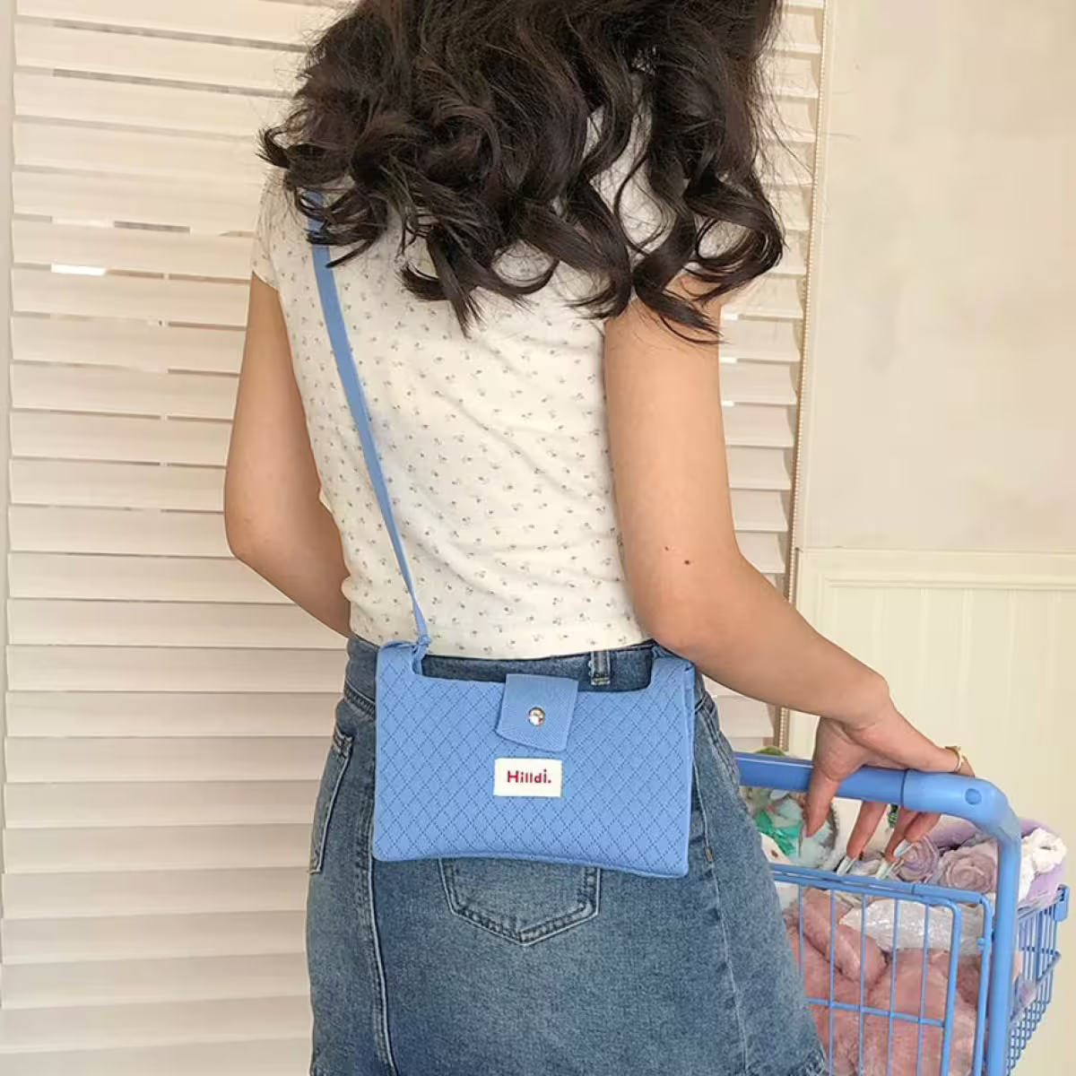 快樂多巴胺×單色針織×斜背包×灰色-第6張