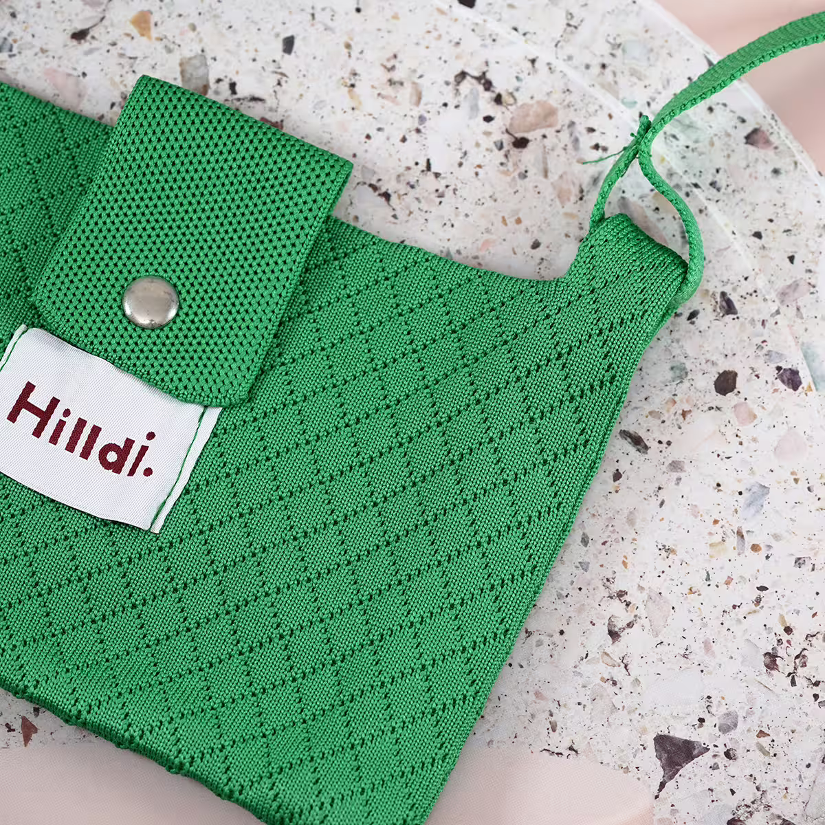 快樂多巴胺×單色針織×斜背包×綠色-第3張