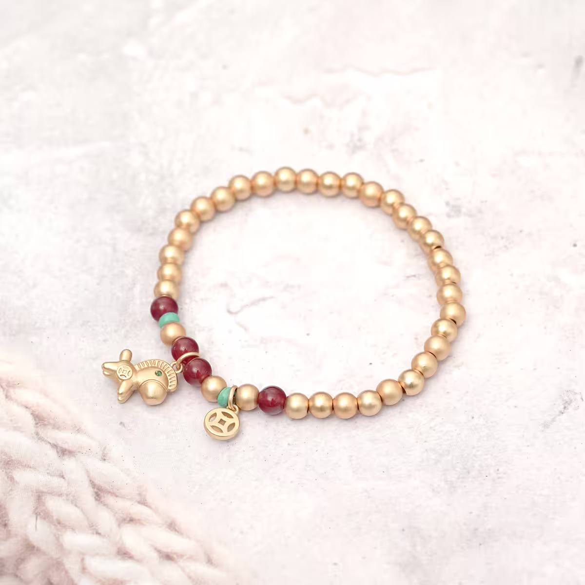 馬到金來&times;串珠手鍊-第2張