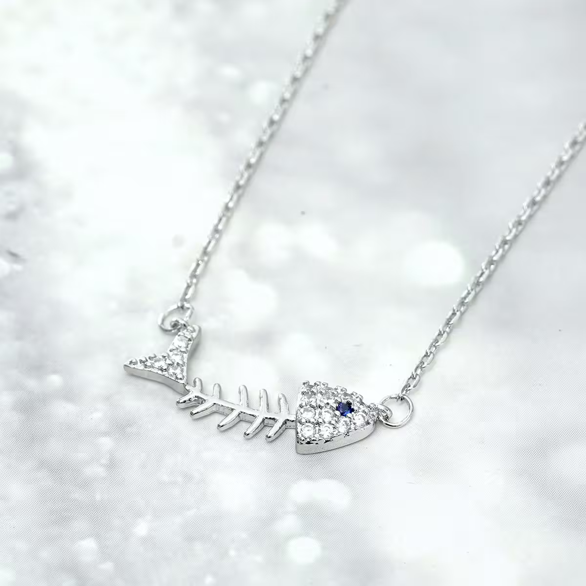 925銀飾&times;餘骨之光&times;鎖骨項鍊-第1張