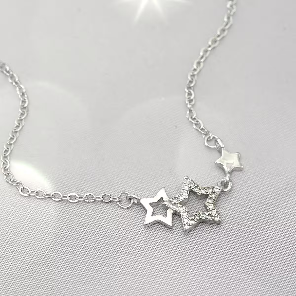 925銀飾&times;拾光星辰&times;鎖骨項鍊-第1張
