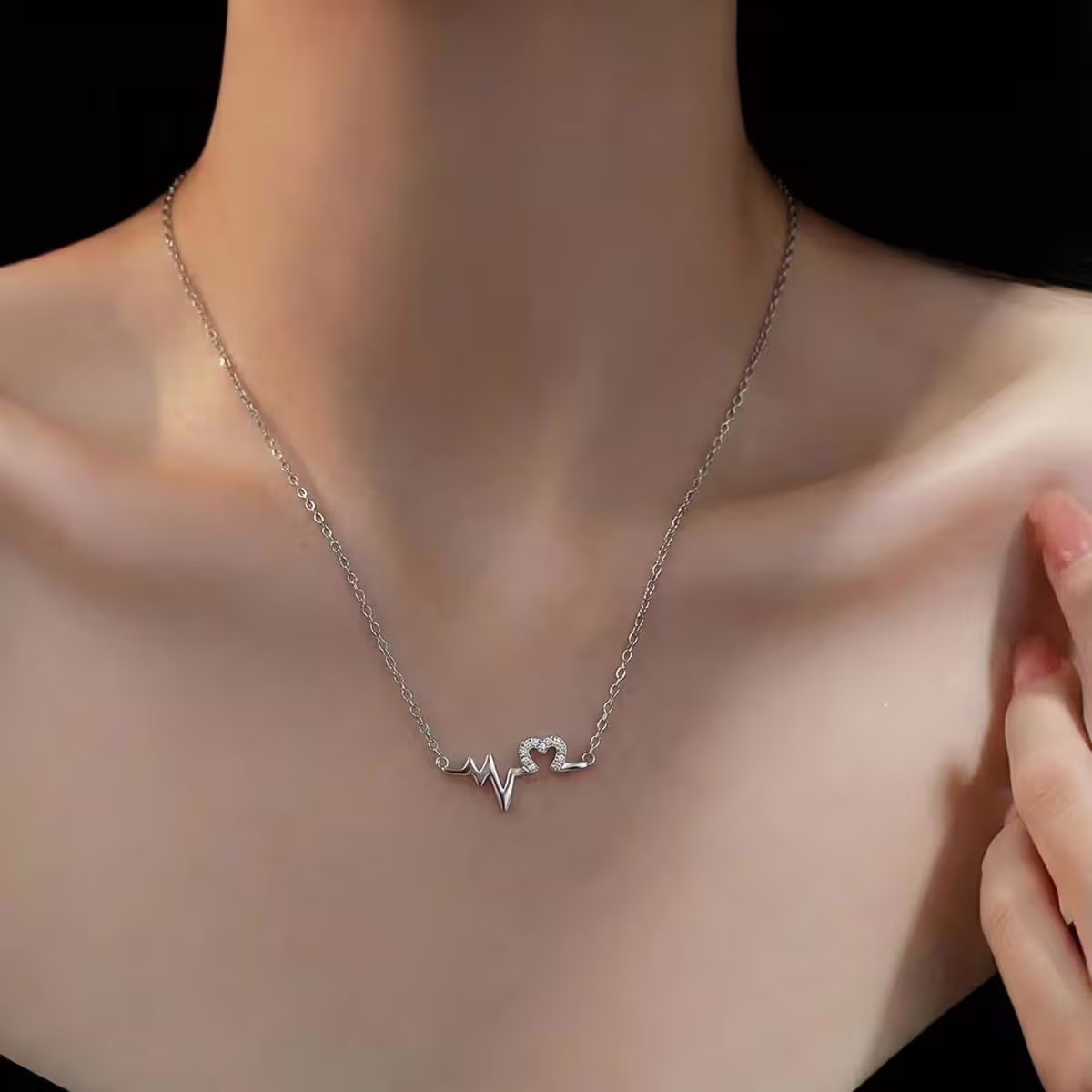 925銀飾&times;怦然瞬間&times;鎖骨項鍊-第6張