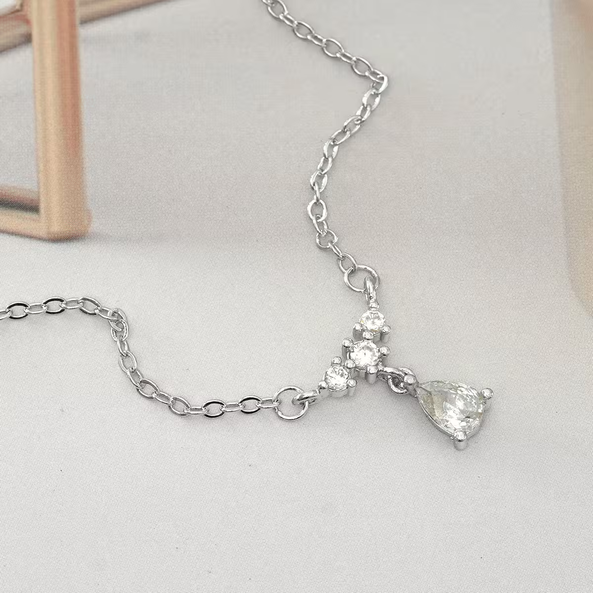 925銀飾&times;凝光之淚&times;鎖骨項鍊-第5張