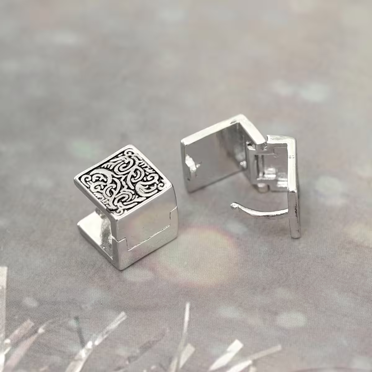 唐草紋方塊&times;耳扣-第5張