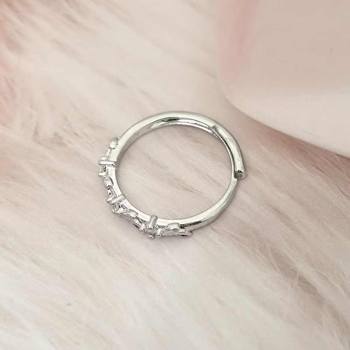 925銀飾&times;月桂枝椏&times;開口戒指-第5張