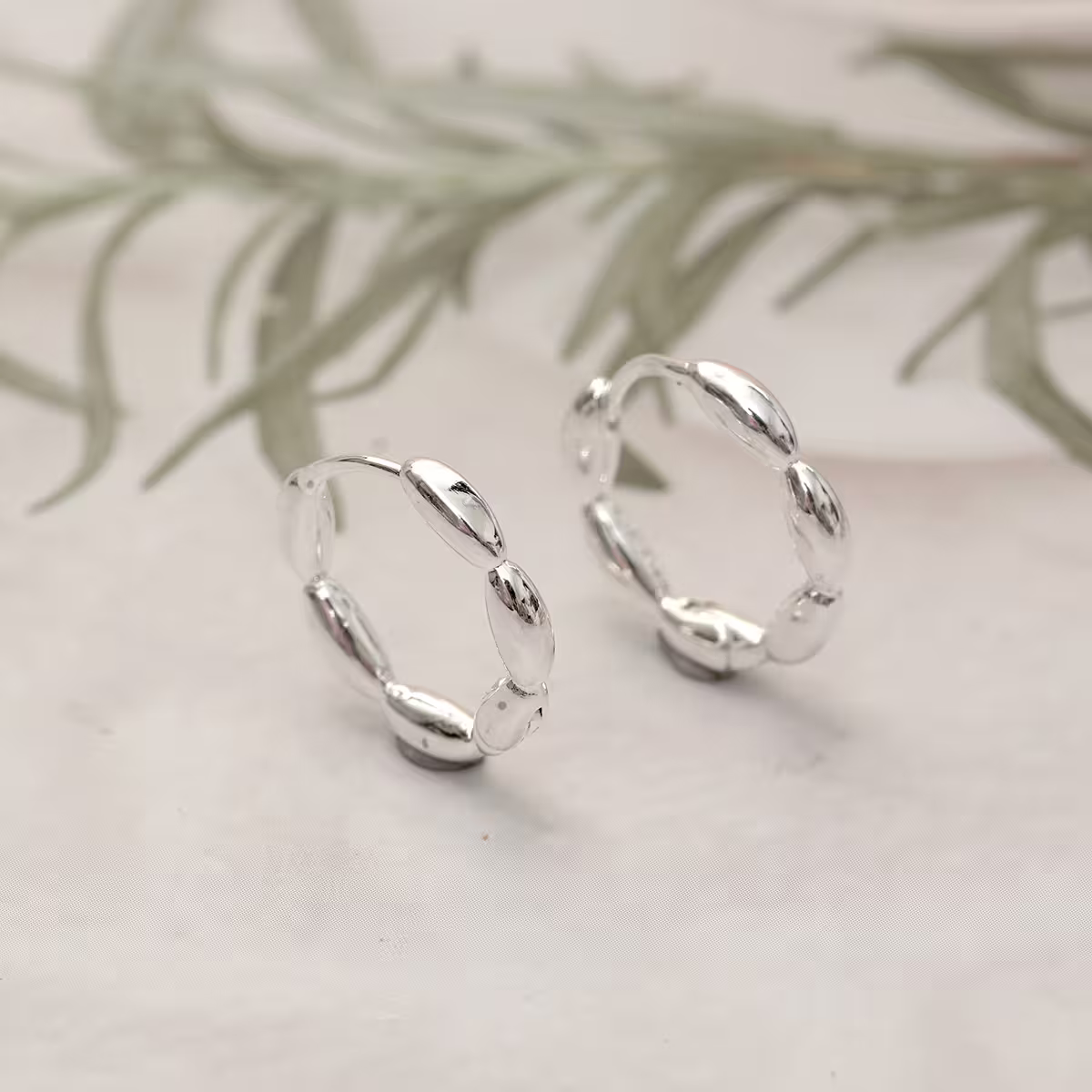 925銀針&times;波堤圓環&times;耳扣-第3張