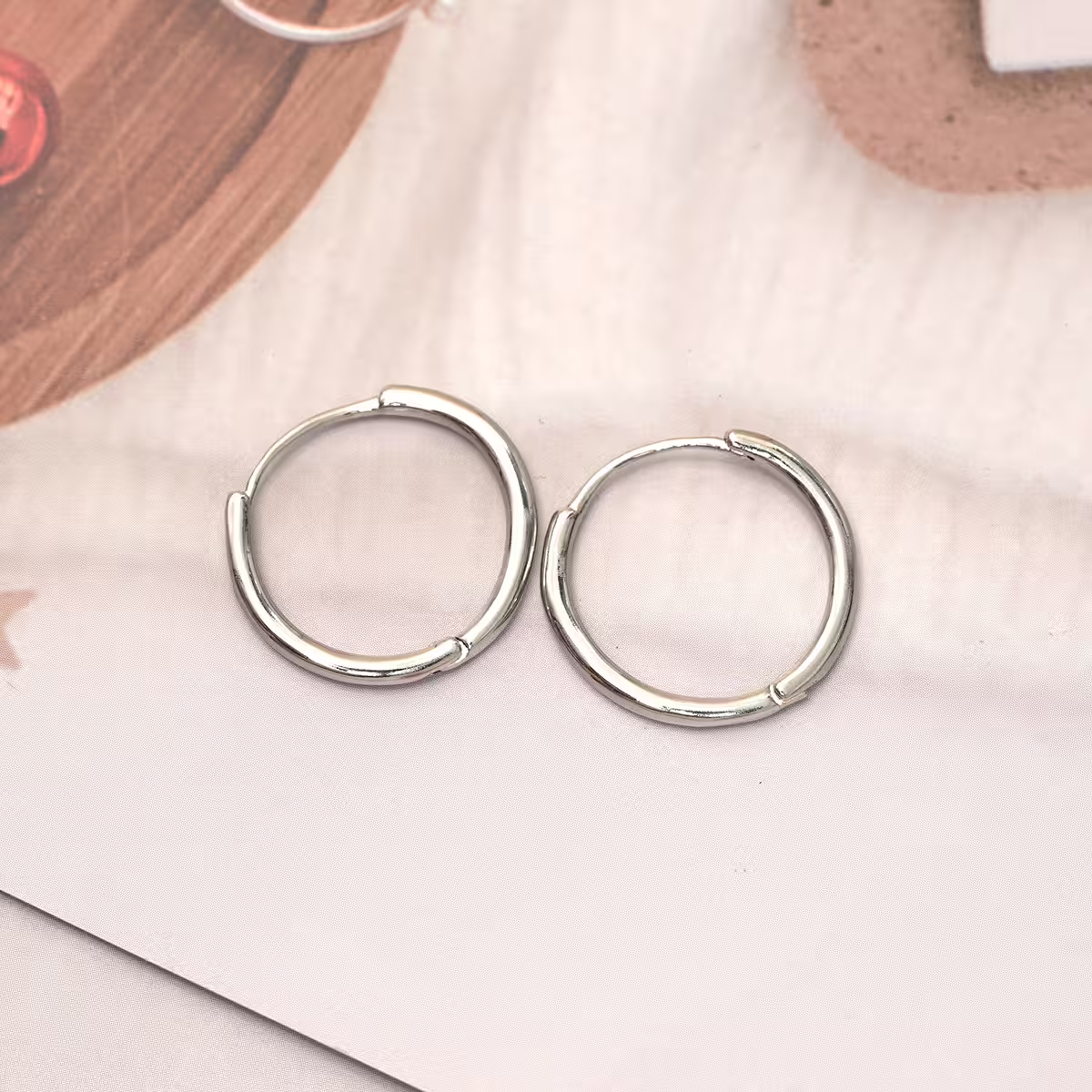 簡單圓圈&times;耳扣-第1張