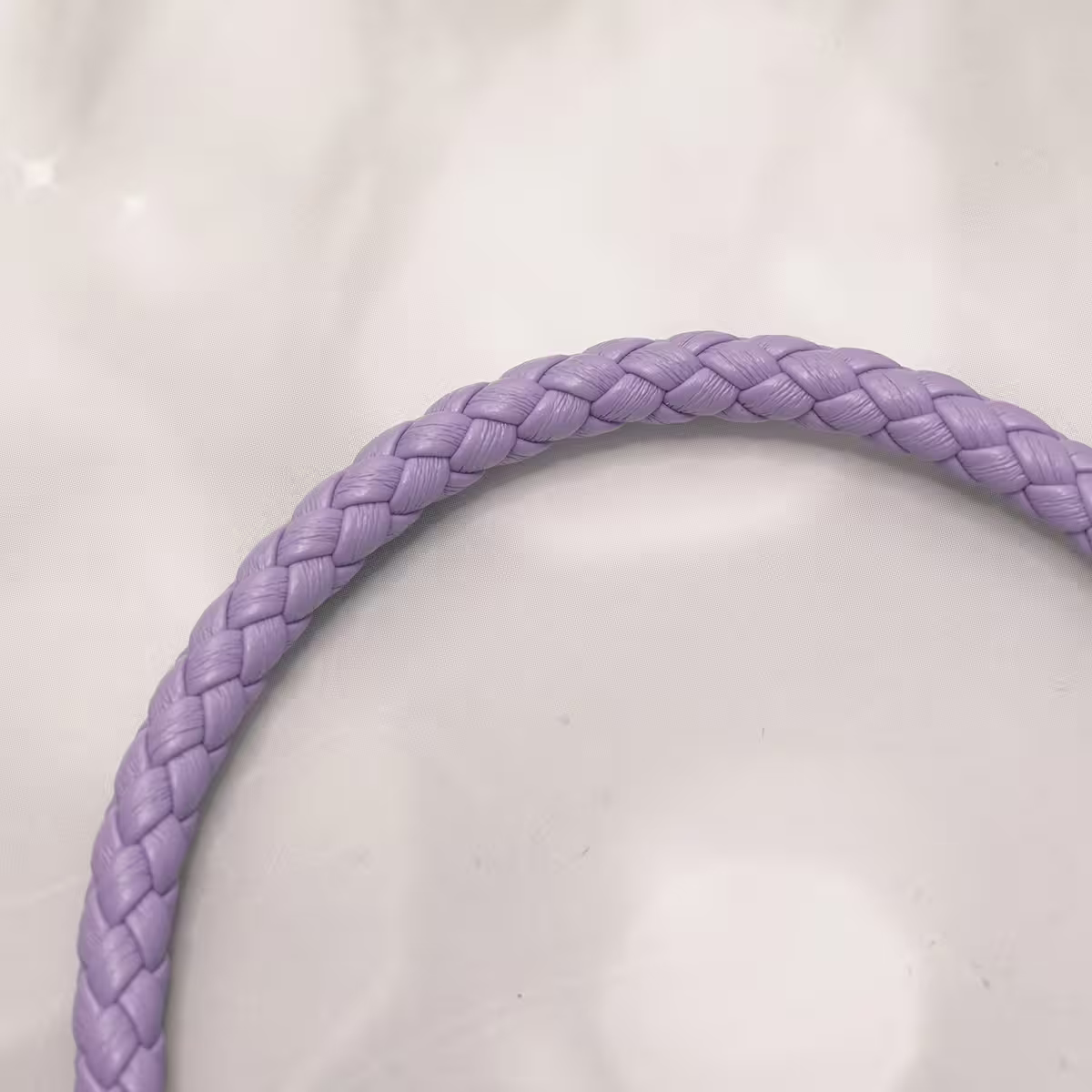 編織花紋皮革&times;手機腕帶掛繩&times;紫色-第4張