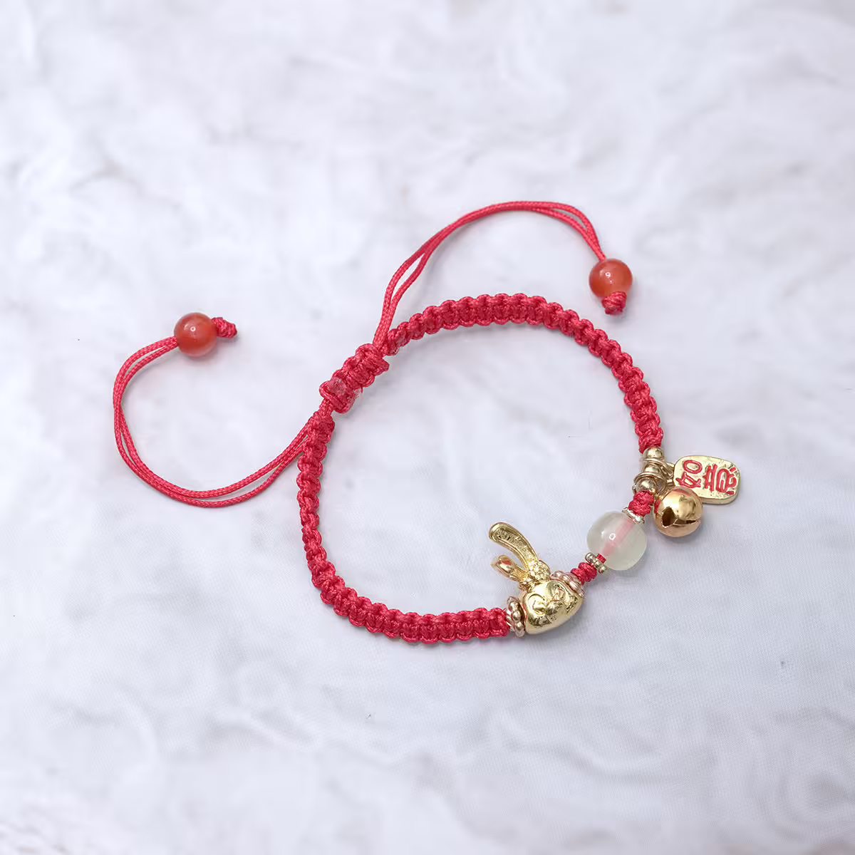 吉祥如意小兔&times;抽繩手鍊-第2張